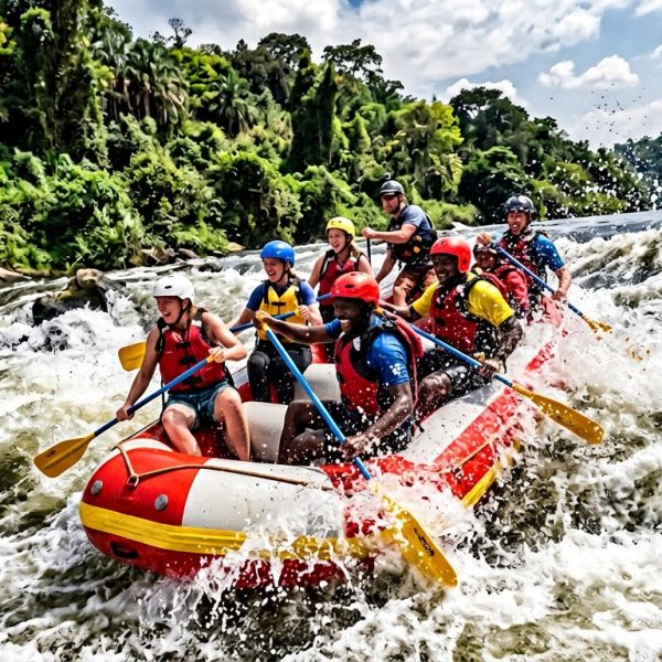 1-Day Jinja White Water Rafting & Source of the Nile
